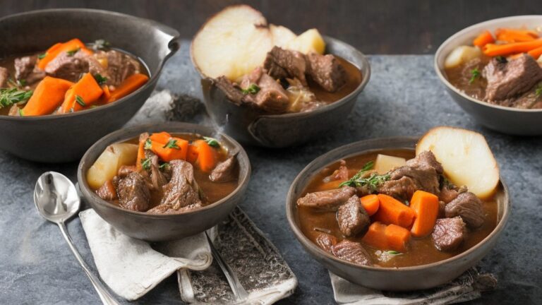 7 Ingredient Crockpot Beef Stew: Melt-in-Your-Mouth Tender!